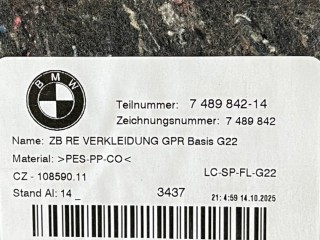 Обшивка багажника, ориг. номер 7489842, BMW M4 2024-2026