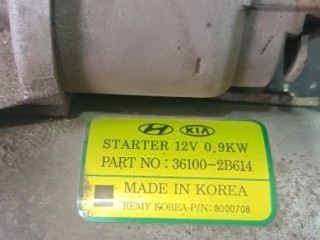 стартер, ориг. номер 361002B614, HYUNDAI Solaris 2017-2020