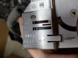 регулятор дефлектора, ориг. номер 7L6819766F, Volkswagen Touareg 2002-2007