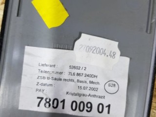 накладка механизма регулировки ремня безопасности, Volkswagen Touareg 2002-2007