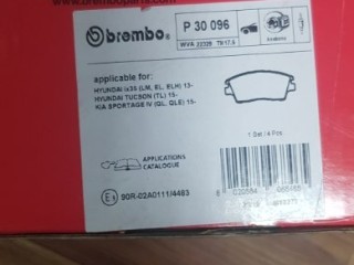 колодки тормозные, ориг. номер 114400, A1694200720, Mercedes B170
