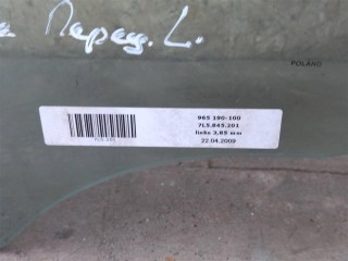 Стекло двери передней левой, ориг. номер 7L5845201, NOMER, KATALOGU, Porsche Cayenne I 957 2007-2010