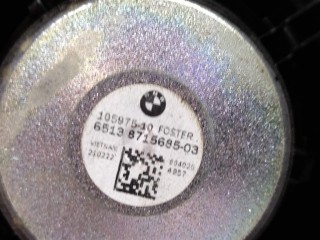 Динамик, ориг. номер 9274700, 65138715685, NOMER, 65139274700, 8715685, KATALOGU, SOVMESTIMYE, BMW X1 F48 2019-2023