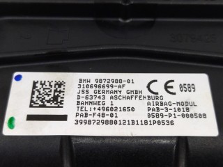 Подушка безопасности пассажира, ориг. номер 9296848, NOMER, 72126841479, 72129296848, 6841479, KATALOGU, SOVMESTIMYE, 72129872988, 9872988, BMW X1 F48 2019-2023