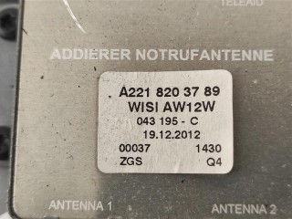 Антенна, ориг. номер A2218203789, NOMER, KATALOGU, Mercedes-Benz S W221 2009-2013
