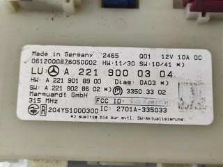 Блок управления бесключевым доступом, ориг. номер A2219006903, NOMER, KATALOGU, SOVMESTIMYE, A2219000304, A2219000095, A2219008102, Mercedes-Benz S W221 2009-2013
