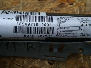 Подушка безопасности боковая шторка правая., ориг. номер 72126979912, 6979912, NOMER, KATALOGU, SOVMESTIMYE, BMW X6 E71 2012-2014