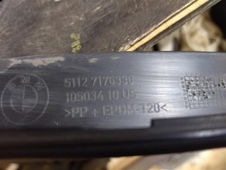 Расширитель арки задний правой., ориг. номер 7176330, 51777176330, NOMER, KATALOGU, SOVMESTIMYE, BMW X6 E71 2007-2012