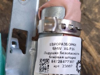 Подушка безопасности боковая шторка сторона левая., ориг. номер 7284773, NOMER, 72127284773, KATALOGU, SOVMESTIMYE, BMW X6 F16 2014-2020