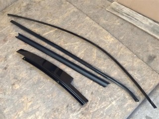 Молдинг двери передней левой Shadow Line., ориг. номер NOMER, KATALOGU, 51337247795, BMW X6 F16 2014-2020