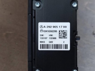 Блок кнопок, ориг. номер A1668206410, NOMER, A2929051700, A1668705610, KATALOGU, SOVMESTIMYE, A1668204910, A1668206110, A1668206210, A1668705710, A1669056801, A1669056901, A1669057201, Mercedes-Benz GLS X166 2015-2019