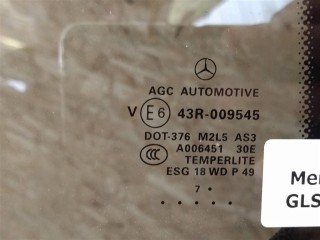 Стекло двери задней левой, ориг. номер NOMER, A1667300955, KATALOGU, Mercedes-Benz GLS X166 2015-2019