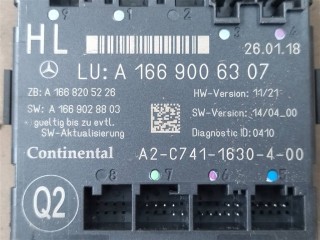 Блок управления двери, ориг. номер A1669006507, A1669006307, NOMER, A1669009714, A1669000015, A1668205226, KATALOGU, SOVMESTIMYE, A1669028803, Mercedes-Benz GLS X166 2015-2019