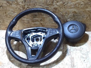 Руль с AIR BAG, ориг. номер A1664600318, A1664609103, NOMER, KATALOGU, SOVMESTIMYE, A00046075039E38, A0004605303, A0004606803, A1664608903, A1664609003, Mercedes-Benz GLS X166 2015-2019