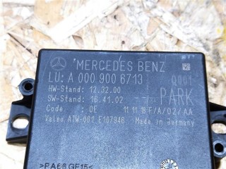 Блок управления парктрониками, ориг. номер A1669007507, A0009003706, A1669002307, A0009006713, NOMER, A0009001708, KATALOGU, SOVMESTIMYE, A0009007311, Mercedes-Benz GLS X166 2015-2019
