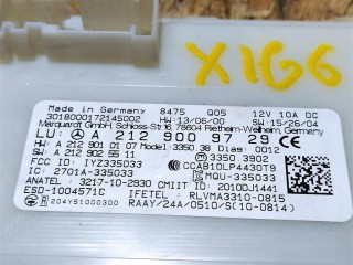 Блок управления бесключевым доступом, ориг. номер A2129009729, A1729006206, NOMER, A1729006106, KATALOGU, SOVMESTIMYE, A2129001929, Mercedes-Benz GLS X166 2015-2019