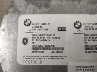 Блок Bluetooth, ориг. номер 9116801, NOMER, 23292523, KATALOGU, SOVMESTIMYE, 8410911680101, EVEE6062N5, BMW 5 E60 E61 2002-2007