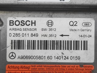 Блок AirBag, ориг. номер NOMER, KATALOGU, SOVMESTIMYE, A9069005801, 0285011849, Mercedes-Benz Vito / Viano W639
