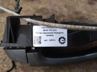Ручка наружная передняя правая, ориг. номер 51217207566, NOMER, KATALOGU, BMW M3 E92 2007-2012