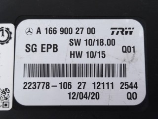 Блок управления стояночным тормозом, ориг. номер A2469004512, A2469005203, A1669002700, A2469007510, NOMER, KATALOGU, SOVMESTIMYE, Mercedes-Benz ML 63 AMG W166