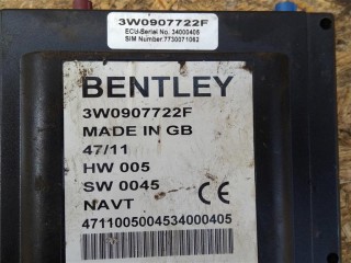 Модуль GPS., ориг. номер NOMER, KATALOGU, SOVMESTIMYE, 3W0907722F, 3W0937045C, Bentley Flying Spur