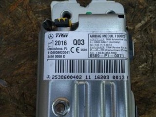Подушка безопасности коленная., ориг. номер A2538600402, NOMER, KATALOGU, Mercedes-Benz GLC X253 W253 2015-2019