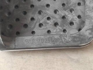 Накладка на педаль, ориг. номер NOMER, A2043000182, A1702900182, A1232910082, KATALOGU, SOVMESTIMYE, A2034300094, Mercedes-Benz GLC X253 W253 2015-2019