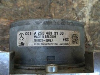 Блок ABS ESC ESP., ориг. номер A2539011400, NOMER, A2534310100, KATALOGU, SOVMESTIMYE, Mercedes-Benz GLC X253 W253 2015-2019