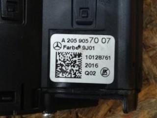 Переключатель света фар W205., ориг. номер NOMER, A2059057007, A20590518109107, KATALOGU, SOVMESTIMYE, A20590519109107, A20590570079J01, Mercedes-Benz GLC X253 W253 2015-2019