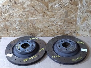Диск тормозной задний пара., ориг. номер A0004231512, NOMER, KATALOGU, SOVMESTIMYE, A0004231412, Mercedes-Benz SL R231 2016-2020