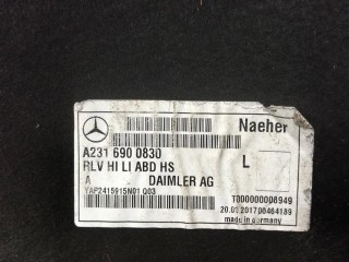 Подкрылок задний левый., ориг. номер NOMER, A2316900830, KATALOGU, SOVMESTIMYE, 2316900830, Mercedes-Benz SL R231 2016-2020