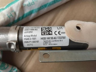 Подушка безопасности боковая шторка левая., ориг. номер T4A18149, HK8314K160AC, LR091967, NOMER, 309011999AG, 0589P1000161, HSAB31001, KATALOGU, SOVMESTIMYE, Jaguar F-pace X761 2015-2020