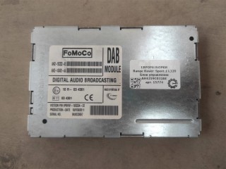 Блок радио, ориг. номер AH4219C032AE, NOMER, AH42-14D401-AA, KATALOGU, SOVMESTIMYE, LR019261, Range Rover Sport 1 L320 2009-2013