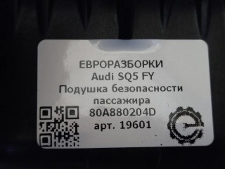 Подушка безопасности пассажира, ориг. номер NOMER, 80A880204D, 34201896C, KATALOGU, SOVMESTIMYE, 80A880204, Audi SQ5 FY 2017-2020