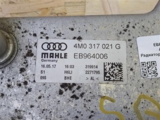 Радиатор (маслоохладитель) АКПП, ориг. номер 4M0317021G, NOMER, EB964006, KATALOGU, SOVMESTIMYE, 2271795, Audi SQ5 FY 2017-2020