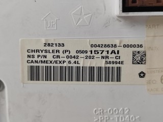 Панель приборов, ориг. номер NOMER, KATALOGU, SOVMESTIMYE, 05091571AI, 05091571AC, 05091571AD, 05091571AE, 05091571AF, 05091571AG, 05091571AH, 05091571AJ, 05091571AK, 05091571AL, 05091571AM, Jeep Grand Cherokee WK2 SRT8 2013-2016