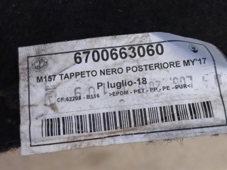 Ковер салонный задний правый., ориг. номер NOMER, KATALOGU, 670066306, Maserati Ghibli M157 2016-2020