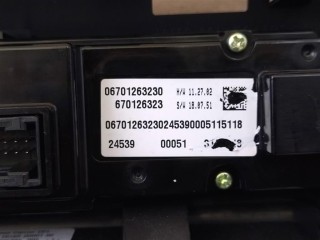 Блок управления климат контроля, ориг. номер NOMER, KATALOGU, 670126323, Maserati Ghibli M157 2016-2020