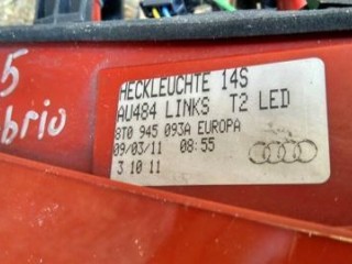 Фонарь задний левый в крышку LED., ориг. номер NOMER, 8T0945093D, KATALOGU, Audi A5 8T 2007-2011