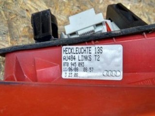Фонарь задний левый в крышку., ориг. номер 8T0945093, NOMER, KATALOGU, Audi A5 8T 2007-2011