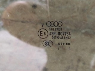 Стекло двери задней правой, ориг. номер NOMER, KATALOGU, 8F0845298B, Audi A5 8T 2011-2016