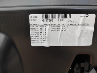 Обшивка двери задней левой., ориг. номер NOMER, 7777777, KATALOGU, BMW X3 F25 2010-2014