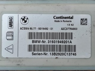 Блок AirBag НПБ., ориг. номер 65776807633, 6807633, 65779319492, 9319492, NOMER, KATALOGU, SOVMESTIMYE, BMW X3 F25 2010-2014