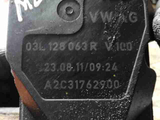 Заслонка дроссельная, ориг. номер 03L128063R, Audi A4 B8 2007-2012