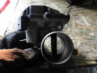 Заслонка дроссельная, ориг. номер 03L128063R, Audi A4 B8 2007-2012