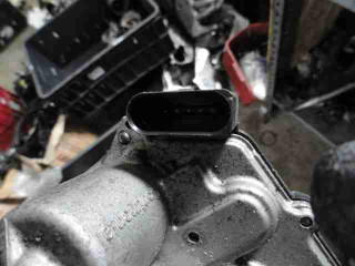 Заслонка дроссельная, ориг. номер 03L128063R, Audi A4 B8 2007-2012