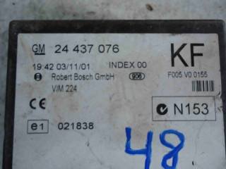 Блок комфорта, ориг. номер 24437076, Opel Zafira A 1999-2003