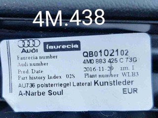 Обшивка салона Audi Q7 4M 2015-2019