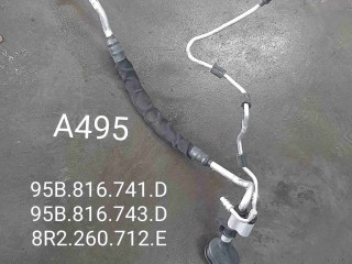 Трубка кондиционера, ориг. номер 95B816743D, 95B816741D, 8R2260712E, Porsche Macan I рестайлинг 2 2021-2024