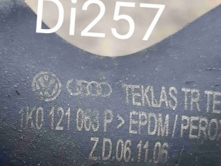 Патрубок (трубопровод, шланг), ориг. номер 1K0121063P, Volkswagen Golf Mk6 2008-2012